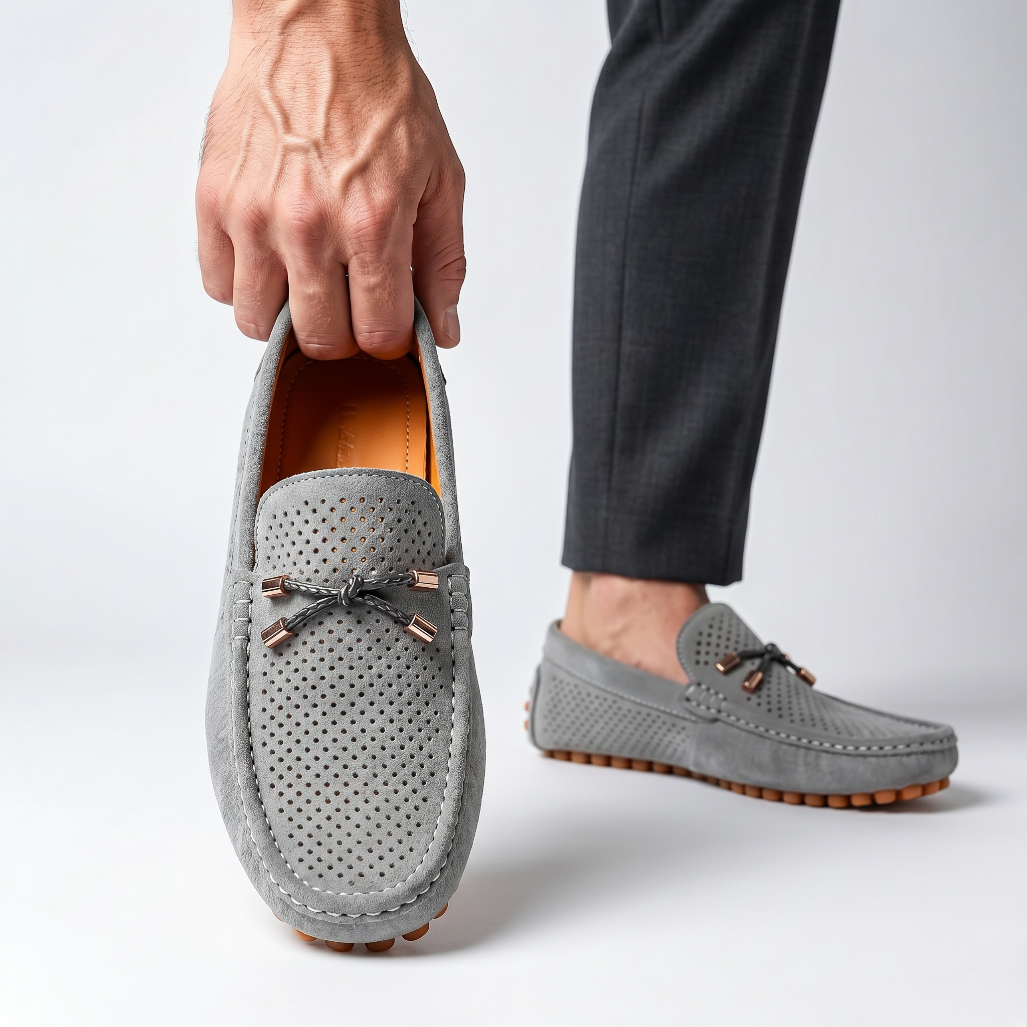 Vareno | Mocassini Camoscio Business Casual