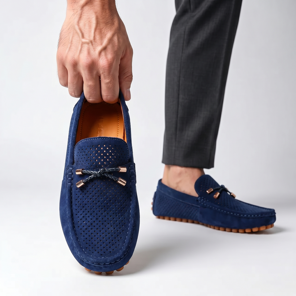 Vareno | Mocassini Camoscio Business Casual
