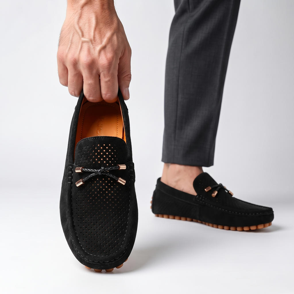 Vareno | Mocassini Camoscio Business Casual