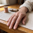 Anello in Rame a Spire Avvolte