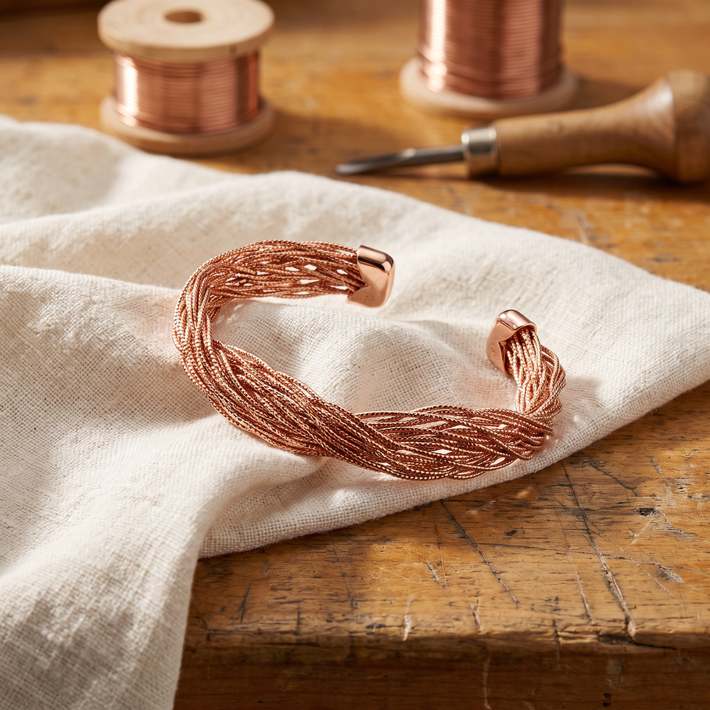 Bracciale in Rame Torchon