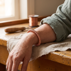 Bracciale Rigido in Rame a Filo Avvolto