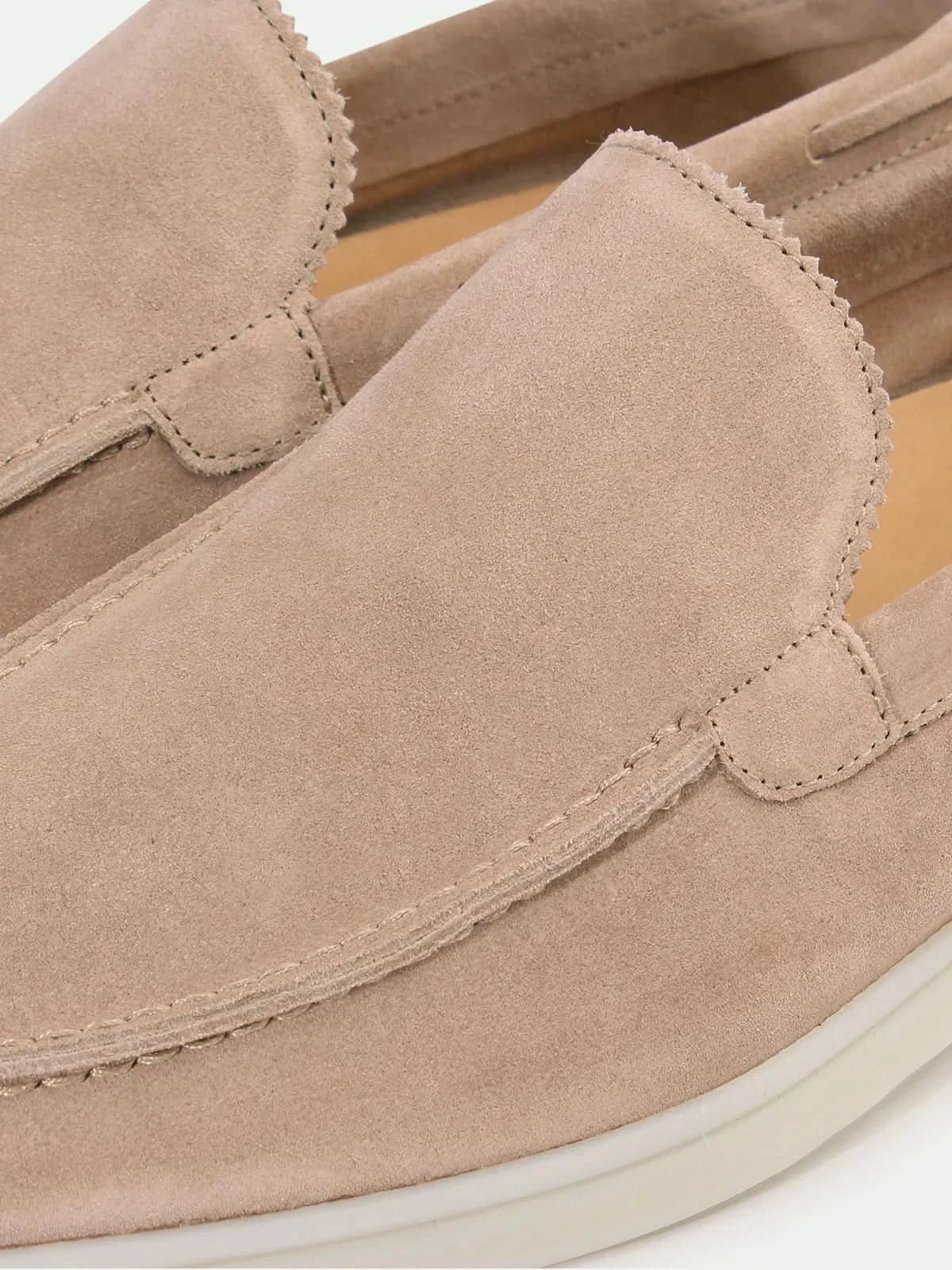 Classico | Mocassino Camoscio — Beige