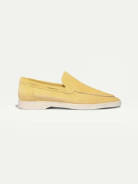 Classico | Mocassino Camoscio — Giallo Limone