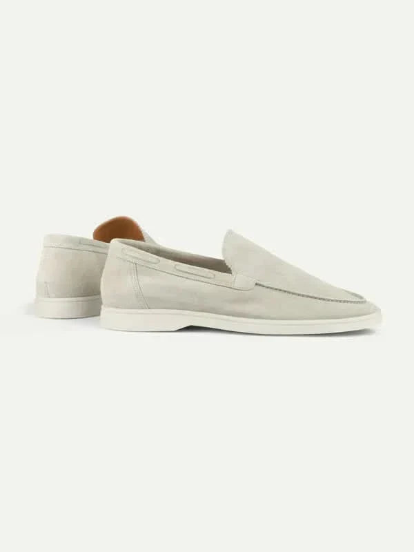 Classico | Mocassino Camoscio — Crema