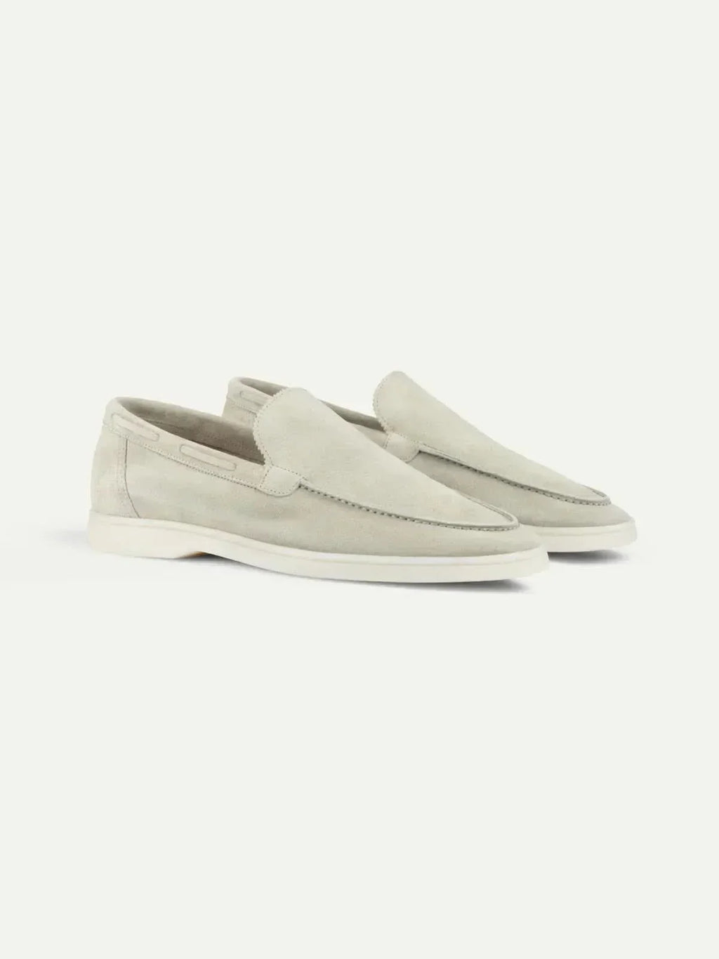 Classico | Mocassino Camoscio — Crema
