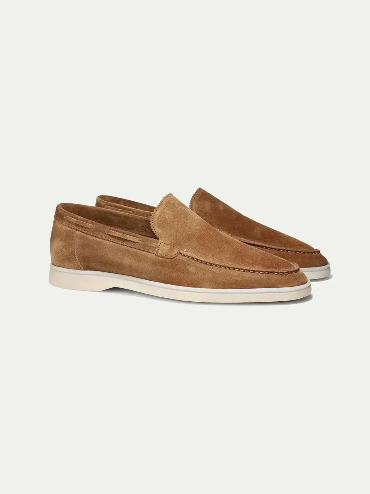 Classico | Mocassino Camoscio — Sabbia