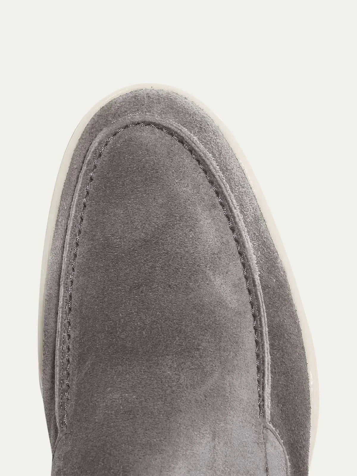 Classico | Mocassino Camoscio — Grigio