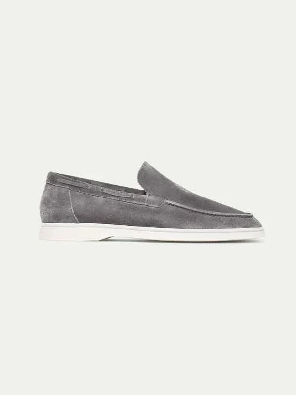 Classico | Mocassino Camoscio — Grigio