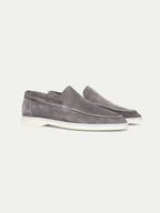 Classico | Mocassino Camoscio — Grigio