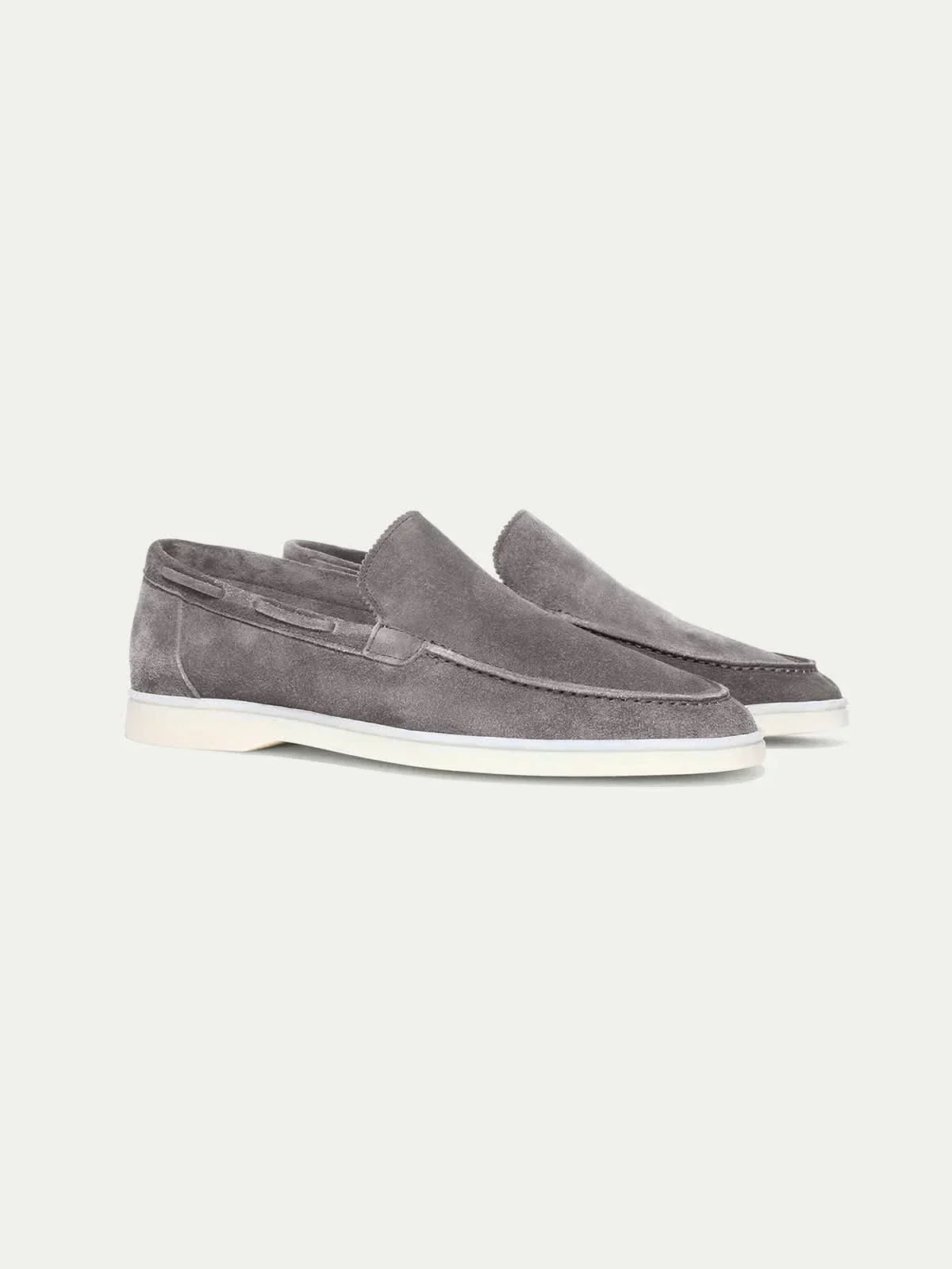 Classico | Mocassino Camoscio — Grigio