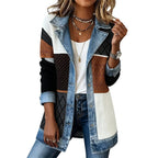 Lea | Giacca in Denim e Maglia a Coste