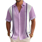 Matteo | Camicia Resort a Righe Verticali