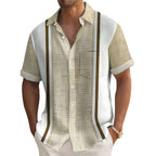Matteo | Camicia Resort a Righe Verticali