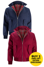 Harryson | Giacca Harrington con Fodera Tartan