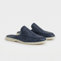 Yacht Croco | Mocassino Aperto — Blu Navy · Limited Edition