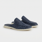 Yacht Croco | Mocassino Aperto — Blu Navy · Limited Edition