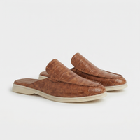 Yacht Croco | Mocassino Aperto — Cognac · Limited Edition