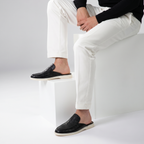 Yacht Croco | Mocassino Aperto — Nero · Limited Edition
