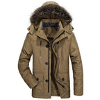 Nicola | Giacca in Cotone con Cappuccio